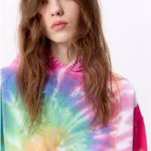 The Madhappy x Needles Rebuild Tie Dye Fleece Hoodie